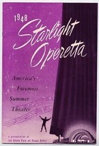 1948 State Fair of Texas Starlight Operetta Program Naughty Marietta - £17.18 GBP