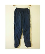 Vtg Reebok High Waist Jogger Track Pants Small Blue - £13.30 GBP