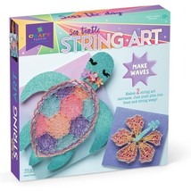 Craft-tastic — String Art Sea Turtle for 2 Fun Craft Projects — Sea Turtle and H - £15.81 GBP