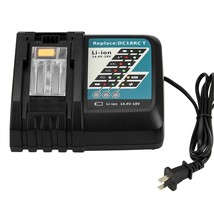 Rapid Charger Compatible With Makita 14.4V 18V Lithium-Ion Battery Bl1815 Bl1830 - £33.16 GBP