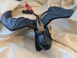 Night Fury How to Train Your Dragon Toothless Spin Master 16 In Working - $28.05