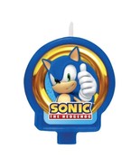 Sonic the Hedgehog  Molded Shape Birthday Candle and Cake Decorations 1 ... - $111.46 MXN