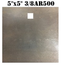 3/8&quot; AR500 5&quot;x5&quot; Square Steel Shooting Target - Pistol &amp; RIfle Gong - 1/... - $550.48 MXN