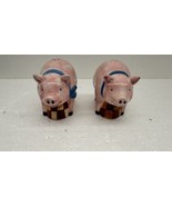 Salt and Pepper Shakers pig C.I.C. Susan Winget 3&quot;tallx4.5&quot;long - €8,00 EUR