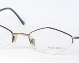 MENRAD 1956 536 Lila / Silber-Grau / Ägäis Blau Brille 46-18-130mm - $1,576.44 MXN