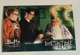 Buffy The Vampire Slayer Trading Card #83 Irresistible Evil Trio - $1.97