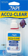 [Pack of 4] API Accu-Clear Clears Cloudy Aquarium Water 1.25 oz - £26.25 GBP