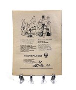 The first Moomin-themed AD 5/10 ever made, from 1957 - $2,181.95 MXN