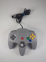Nintendo 64 N64 Gray Controller Authentic OEM Tested &amp; Working NUS-005 - £13.62 GBP