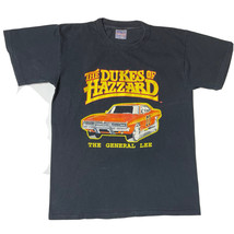 Dukes Of Hazzard The General Lee Vgt  T-Shirt Sz M Black Tag 90’s Dodge Charger - £47.62 GBP