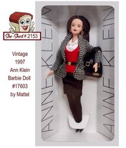 Ann Klein Barbie Doll 17603 Mattel  Vintage 1997 Brunette Barbie - $29.95