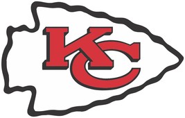 Kansas City Chiefs Decal / Sticker Die cut Full Color, Car Cornhole Decal  - £2.17 GBP+
