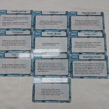 Lot Of (10) Mage Knight 2.0 Unpunched Domain Cards D-001 - D-010 - $9.80