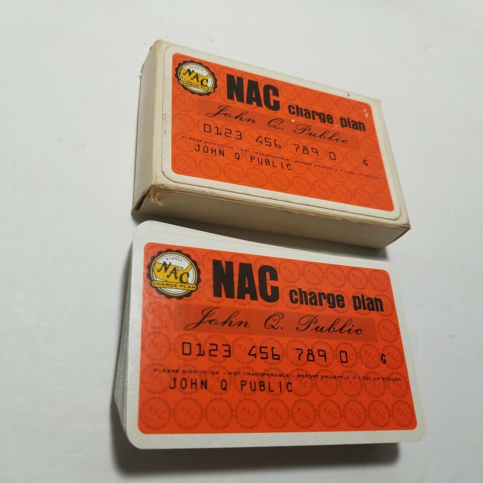 NAC Charge Plan 1960's Advertising Playing Cards Piatnik - $9.49
