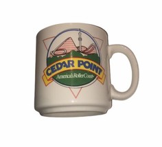 Cedar Point America’s Roller Coast Vintage 1980’s-1990’s Mug With Yellow... - £10.91 GBP
