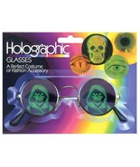 2 PAIR GRIM REAPER W HOODIE HOLOGRAM 3D GLASSES mens womens glasses SCUL... - $18.54 CAD