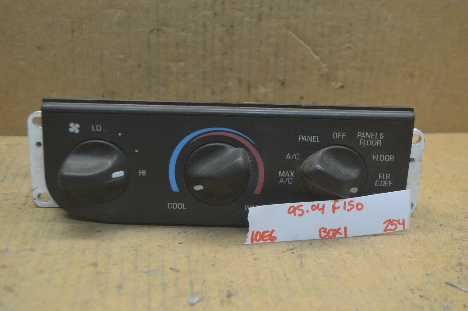 2002 Ford Expedition Ac Heater Temperature Climate PNLLGTLGTB Control 254-10e6 - $23.99