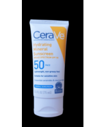 CeraVe Face Hydrating Mineral Face Sunscreen Lotion SPF 50 (2.5 Fl Oz) - $9.98