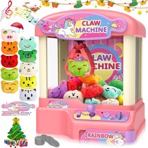 Claw Machine For Kids, Arcade Games Mini Vending Machine With 10 Plush A... - $66.99