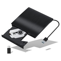 External Cd/Dvd Drive For Laptop, Usb Dvd Drive Usb 3.0 Cd Burner Portable Cd/Dv - £28.92 GBP