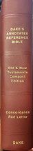 Dakes&#39;s Annotated Reference Bible Compact Imitation Leather - £111.47 GBP
