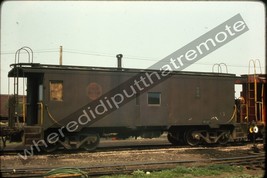 Original Slide Chicago Great Western CGW 638 Caboose Proviso ILL 5-72 - £15.95 GBP