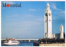 Postcard Old Port &amp; Clock Tower Montreal Quebec - £3.09 GBP