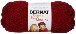 Bernat Softee Chunky Yarn-Wine - $35.21