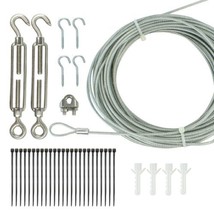 Newhouse Lighting STRINGKIT2 Stainless Steel Hanging/Suspension Kit with... - £15.62 GBP