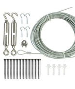 Newhouse Lighting STRINGKIT2 Stainless Steel Hanging/Suspension Kit with... - £15.63 GBP