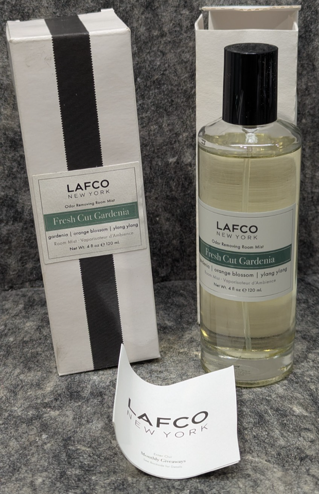 New LAFCO New York Odor Removing Room Mist, Fresh Cut Gardenia - 4 oz - $32.99