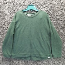 Orvis Sweater Men Large Green Super Soft Pullover Modal Stretch - £14.53 GBP