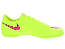 Nike Men&#39;s Mercurial Victory V IC Volt/Hyper Pink/Black Indoor Soccer Sh... - £78.43 GBP