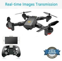Rc Drone Quadcopter FPV Real Time HD Camera Wifi Child Present Kids Best... - $117.50