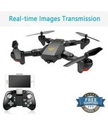 Rc Drone Quadcopter FPV Real Time HD Camera Wifi Child Present Kids Best... - £93.92 GBP