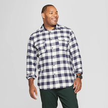 Goodfellow &amp; Co™ ~ Plaid ~ SMALL ~ Standard Fit ~ Long Sleeve ~ Flannel Shirt - £17.93 GBP
