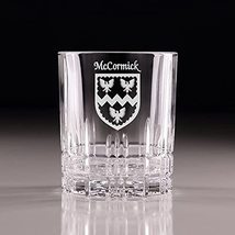 McCormick Irish Coat of Arms Perfect Serve Cut Glass Tumbler - Set of 4 - $74.00