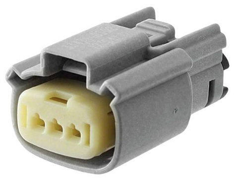 2007 - 2020  Harley Davidson HOUSING, 3-way socket (gray) connector 7251... - $2.55