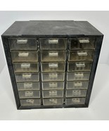 Akro-Mills Marbled Plastic 21 Drawer Mid Century Desk Part Screw Storage... - €40,35 EUR