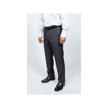 Mens DKNY 100% Wool Two Button Notch Lapel Slim fit Shark Texture 1364 Dark Gray image 10
