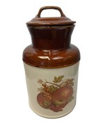 Vintage McCoy Pottery Fruit Crock with Lid #253 - $18.99