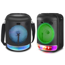 (2 Set) Technical Pro 600 Watts Rechargeable 8&quot; Bluetooth LED Speaker w/... - $129.99