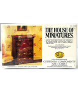 House of Miniatures Kit #40010 1:12 Chippendale 6 Drawer Chest Circa 175... - £17.49 GBP