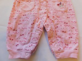 Carter's Baby Girls One Piece PJs Sleep PJ Size 3-6 Months Pink GUC Pre-owned - $10.29