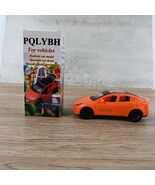 PQLYBH Kids Inertia Plastic Toy Car with Openable Doors Orange Medium Pu... - $6.99
