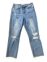 Vervet Flying Monkey Jeans Womens 29 Distressed Raw Hem Mom V2151 Cut#51... - $44.43