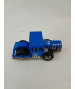 Vintage ￼Matchbox 1979 Blue Road Roller PR-510 Black White Two Tone￼ - $283.40 MXN