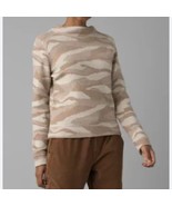 Prana Snowbound Sweater size small. Beige/cream design in wool blend. - $46.75