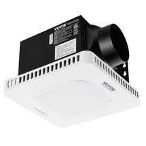 VEVOR Bathroom Exhaust Fan,80 CFM,1.5 Sones,Copper Motor,No Attic Access - $44.90