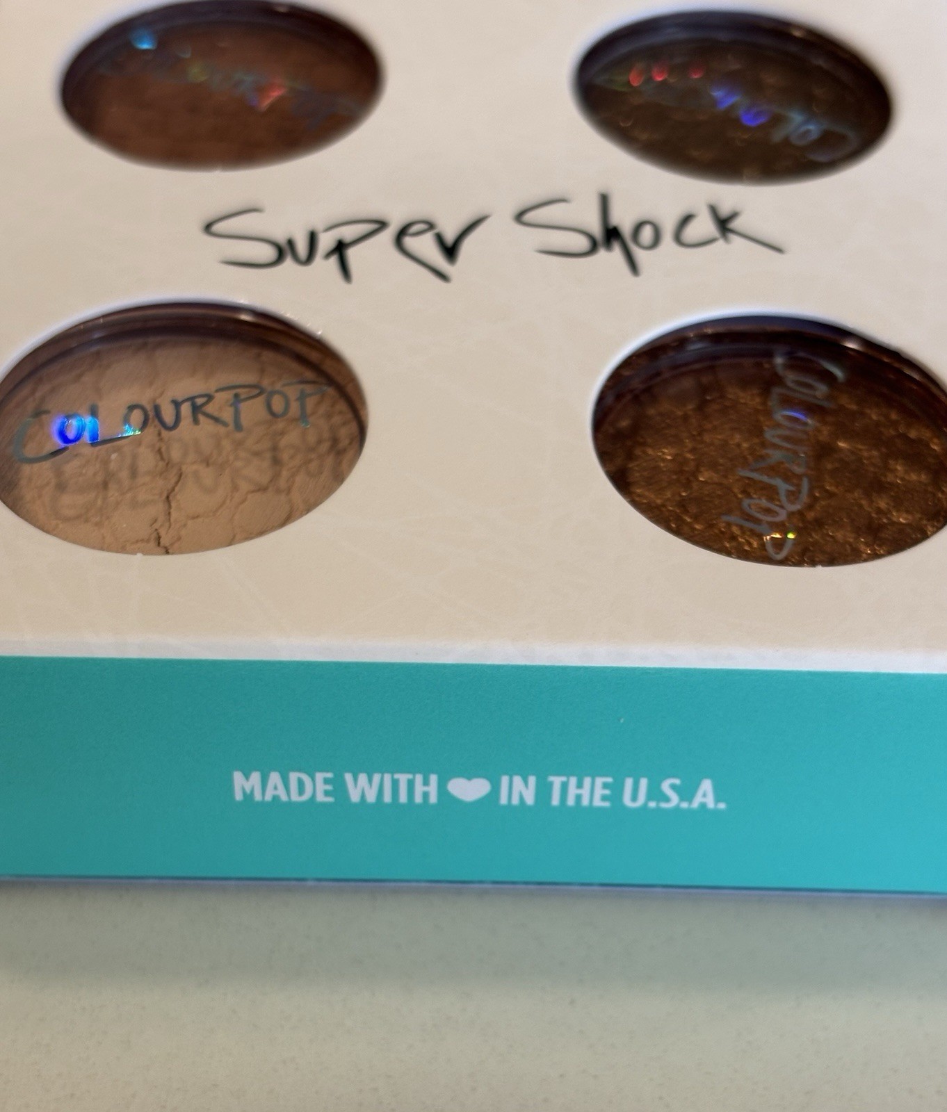 Colourpop Eyeshadow Quad Where the Light Is Kathleen Lights Super Shock USA Made Item image 5